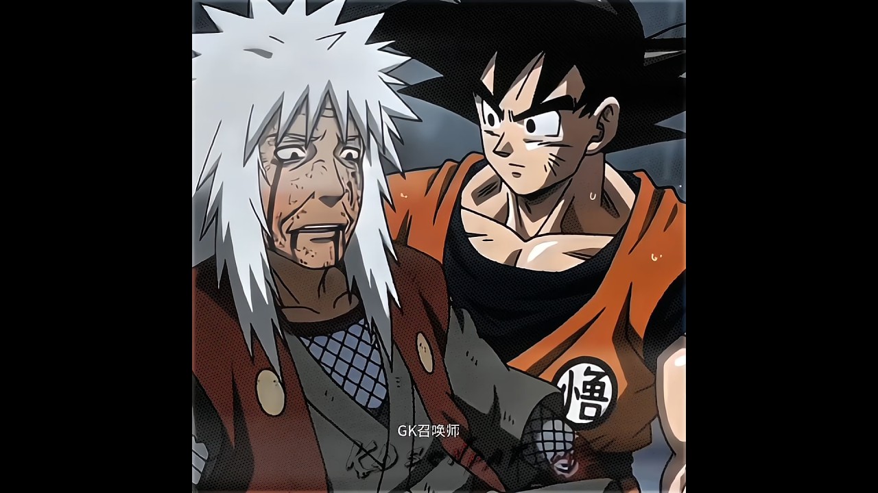 Goku saves jiraiya from akatsuki 🔥 || song - (TOMA CHAPA) #goku #akatsuki #jiraiya #fantasy #anime