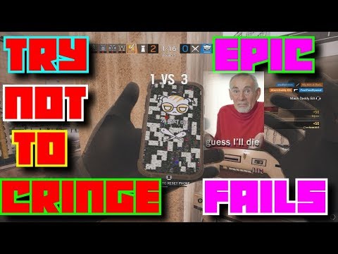 TRY NOT TO CRINGE CHALLENGE ! FAILZ - Rainbow Six Siege