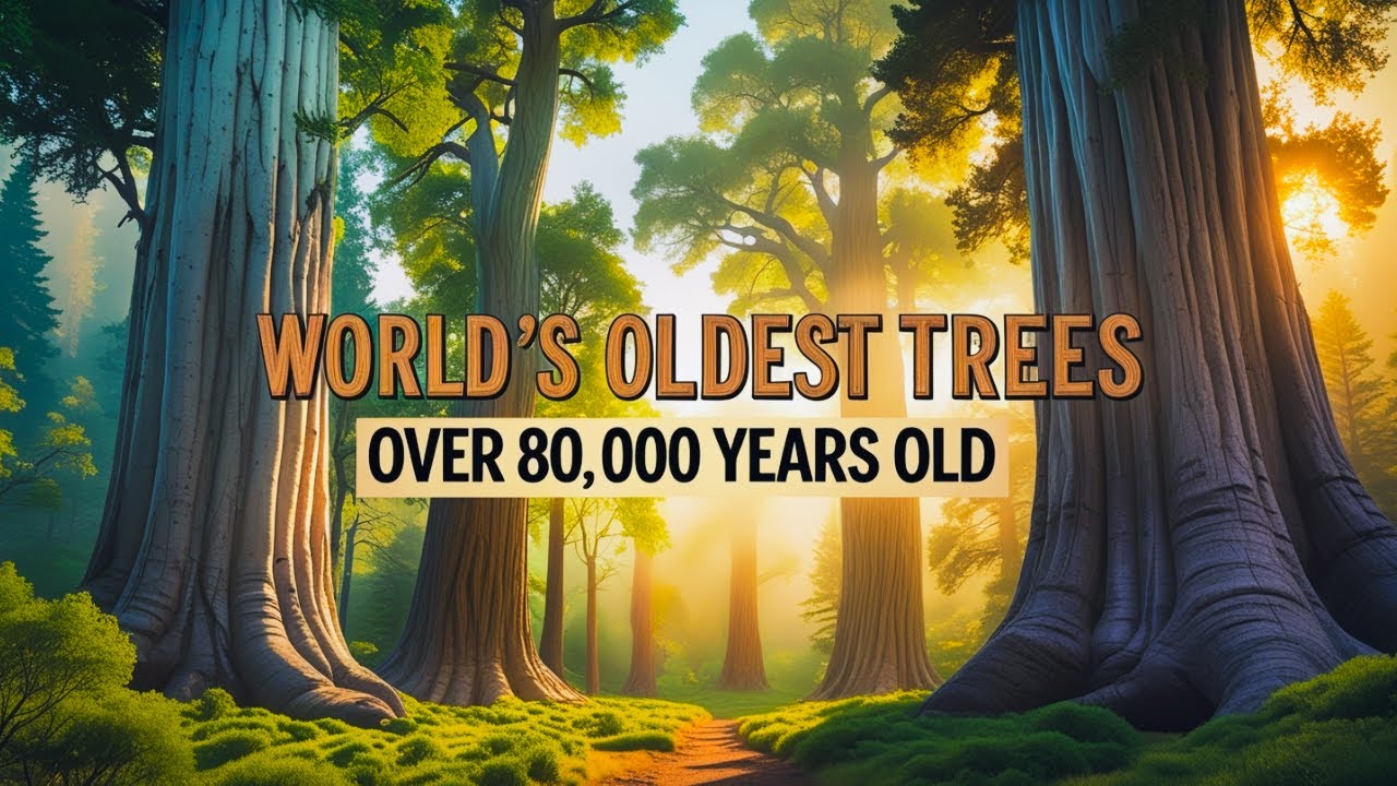 7 Oldest Trees in the World 🌳 | Nature’s Timeless Giants