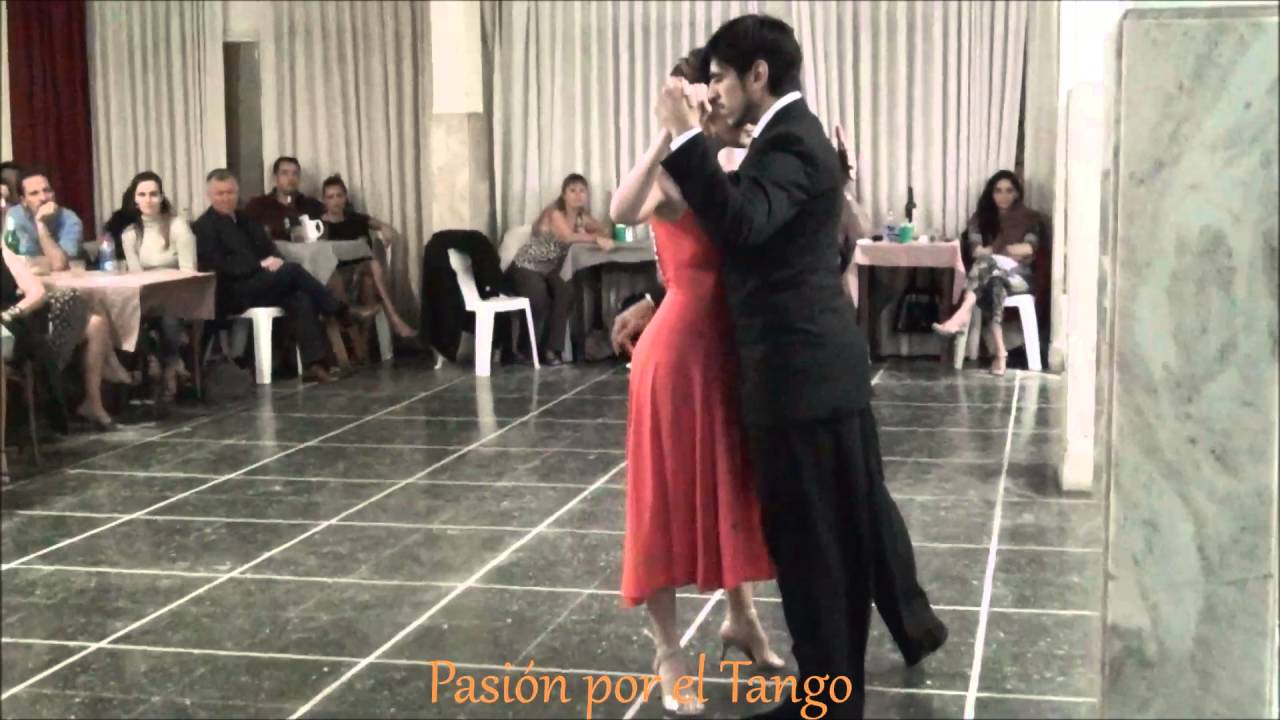 Video thumbnail for MAGDALENA GUTIERREZ y GERMAN BALLEJO Bailando el Tango LA MARIPOSA en FLOREAL MILONGA