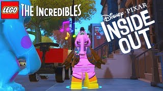 LEGO The Incredibles - How to Unlock Bing Bong from Inside Out and Fast Interact Red Brick