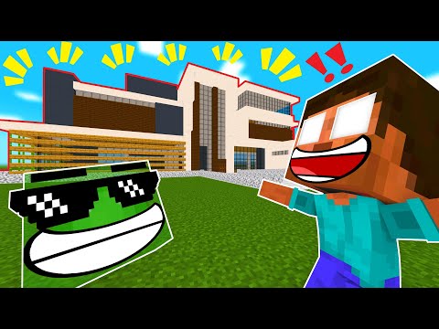 Minecraft Mobs : HOUSE BUILDING CHALLENGE 2 (Minecraft Animation Parody)