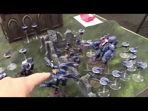 vlog #1251 - BONUS Battle Report - 2000pts (ITC) Tau Bork'An vs Raven Guard