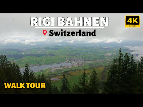 Serene Walking Tour of Mount Rigi, Switzerland🇨🇭 | Breathtaking Alpine Adventure -Nomadic Walk Tours