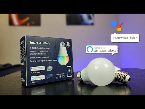Best Google Assistant & Alexa Wi-Fi RGB LED Bulb With No Hub