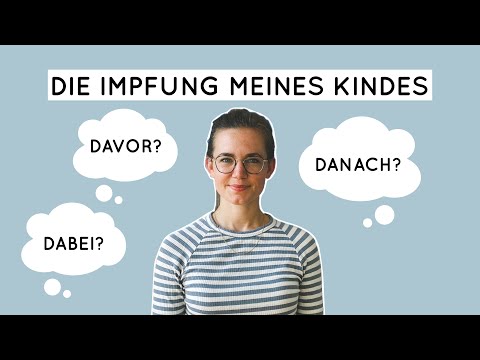 Vorbereitung? Impfreaktion? Zäpfchen bei Fieber? Tipps für stressfreiere Impfung Baby & Kind