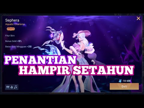 [Arena of Valor] Late Release New Skin Sephera : Aquatic Charisma