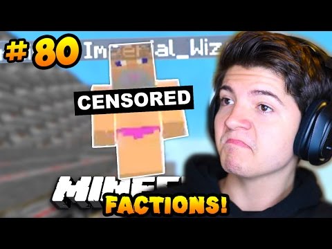 Minecraft FACTIONS VERSUS "RAIDING WITH A WIZARD!?" #80 w/ PrestonPlayz