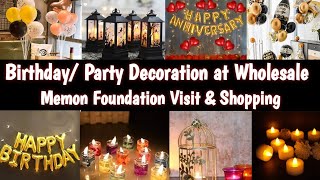 Birthday Decoration Wholesales Memon Foundations #birthday #decoration #karimabad #dollartree