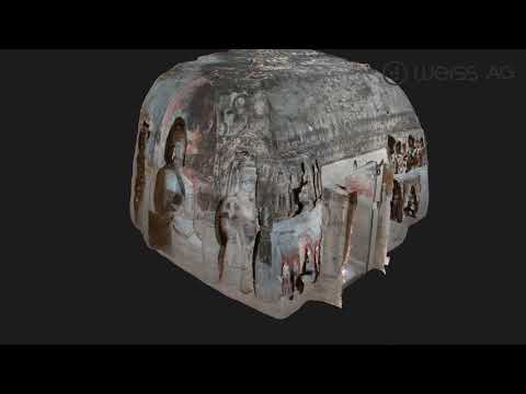 3D photogrammetry point clouds Stone Temple qingyang sikusi_240 point clouds