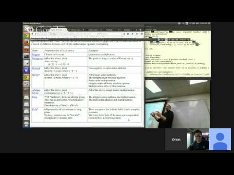 CS 463/680: Finite Field Arithmetic
