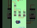 Star Delta Power Wiring Connection 3 Phase AC Motor