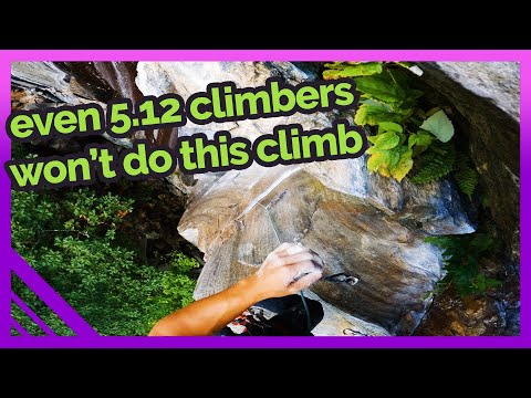 is it really THAT scary? my experience on Rumney's terrifying slab : vlog#8 : Flying Hawaiian 5.11b