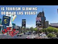 Walking Las Vegas MGM Resorts Properties Amid Potential Layoffs April 2025