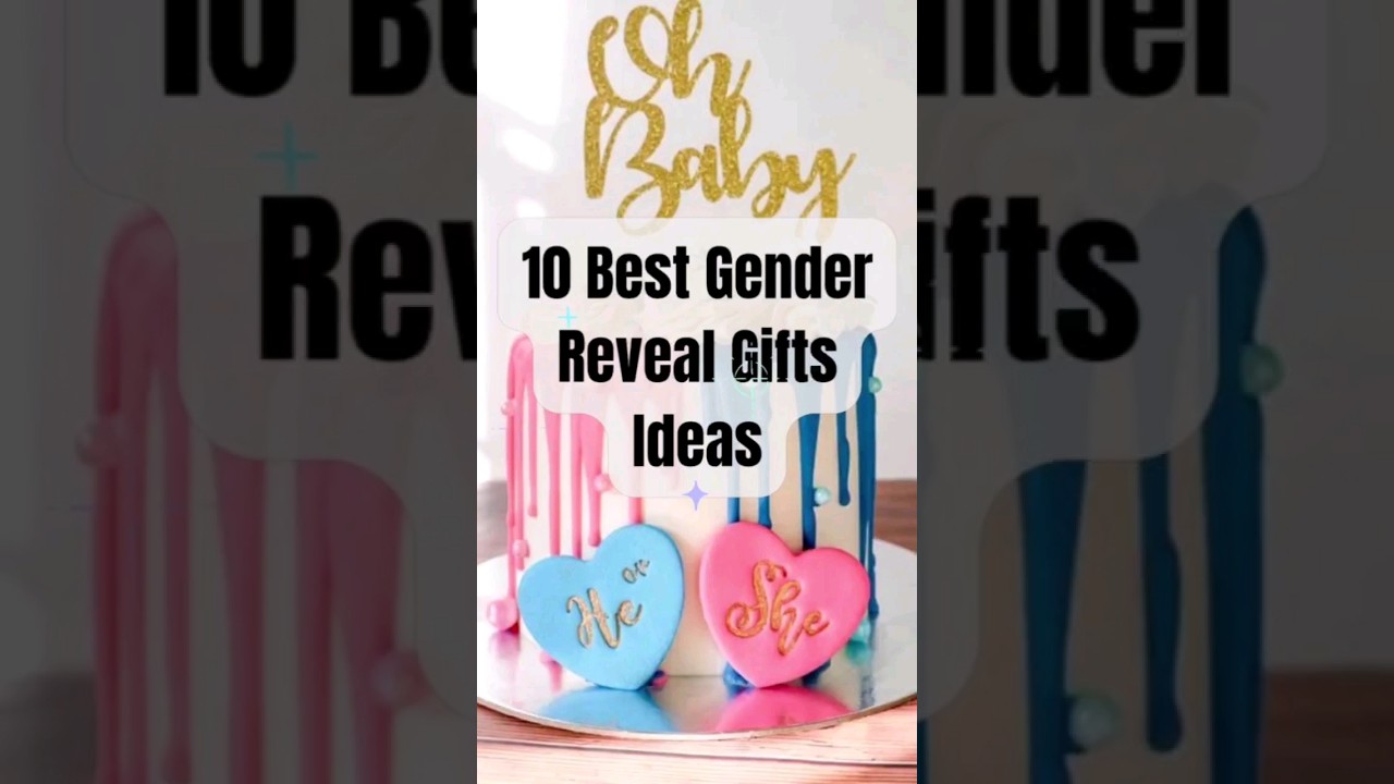 10 best gender reveal gift ideas #genderreveal #pregnancy #baby #momlife
