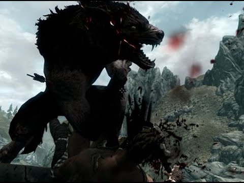 Secret scene if you do "Ill met by moonlight" quest as werewolf - Skyrim