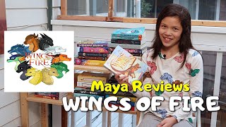 Maya reviews Wings of Fire by Tui T. Sutherland 👧🏻❤️📚🔬