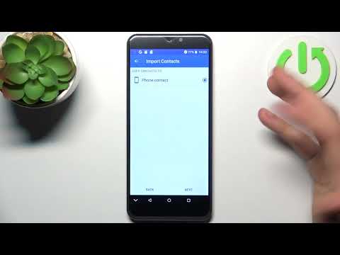 How to Copy Contacts on XGODY X15 - Import Contact