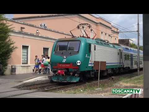 2020-09-14 PISTOIA - NUORE INVESTITO DA TRENO, RITARDI