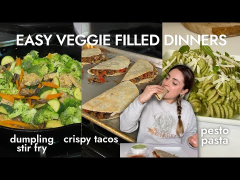 WEEK OF EASY HEALTHY DINNER RECIPE IDEAS! Part 2!