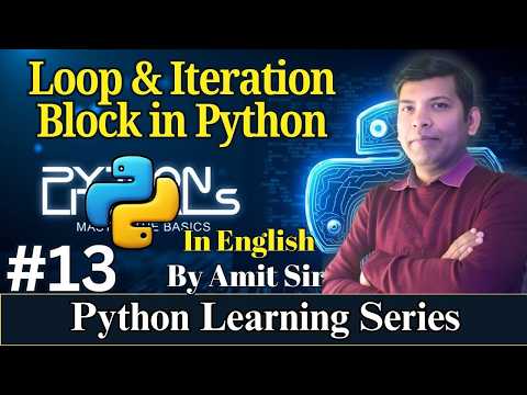 13 Loop Iteration Block In Python With Example Python Tutorial For Beginners Code Tpoint