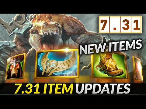 Dota 7.31 NEW ITEMS - REVENANT'S BROOCH, WRAITH PACT, BOOTS OF BEARING