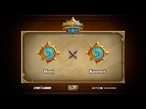 Hoej vs Kuonet, Hearthstone Championship Tour Spring 2017