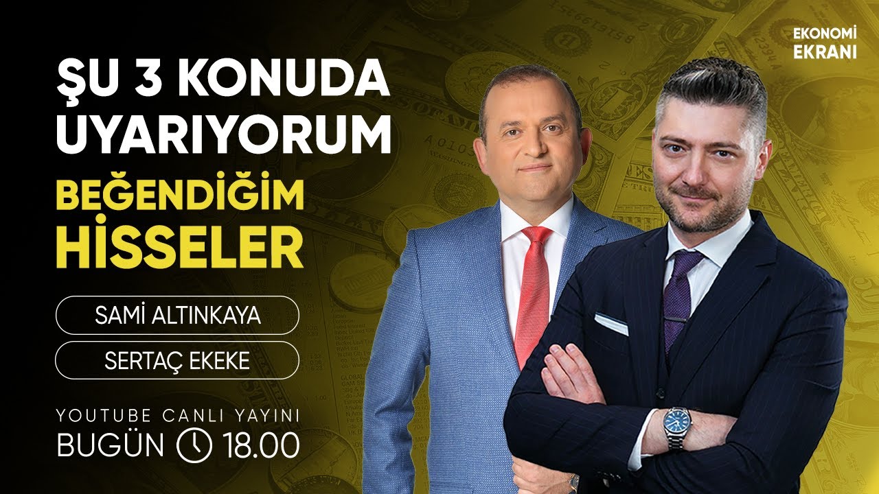 Şu 3 Konuda Uyarıyorum | Beğendiğim Hisseler | Sertaç Ekeke | Ekonomi Ekranı