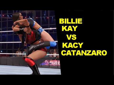 WWE 2K22 Billie Kay vs Kacy Catanzaro - Steel Cage