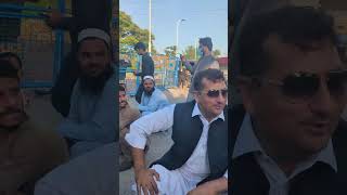 situation outside Adiyala jail today
