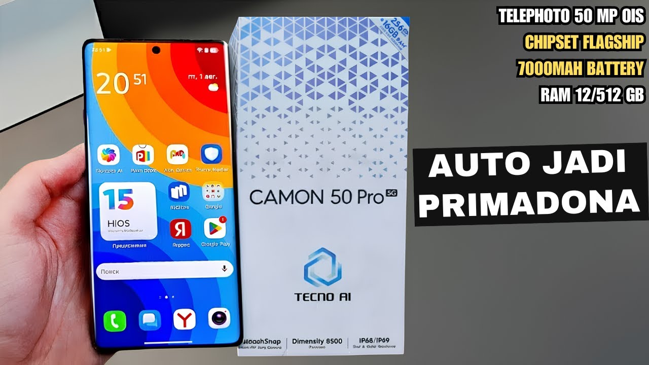 NGAMUK LAGI‼️TECNO CAMON 50 PRO 5G RILIS BAWA KEJUTAN BARU