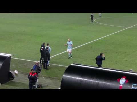 John Guidetti substituted versus Madrid