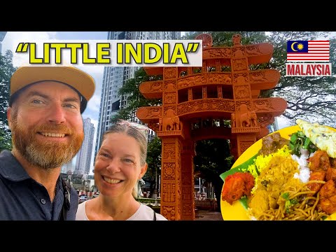 AMERICANS Visit Brickfields - the "LITTLE INDIA" - of Kuala Lumpur, Malaysia 🇲🇾