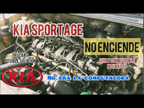 Kia Sportage DIESEL no enciende - CRDI 2.0