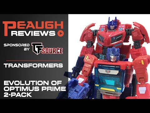 Video Review: Transformers - Evolution of Optimus Prime
