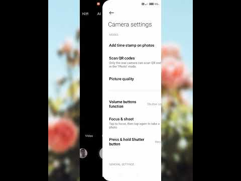 redmi 9 active camera settings/ camera watermark setting/ camera time  stamp setting #shorts#video