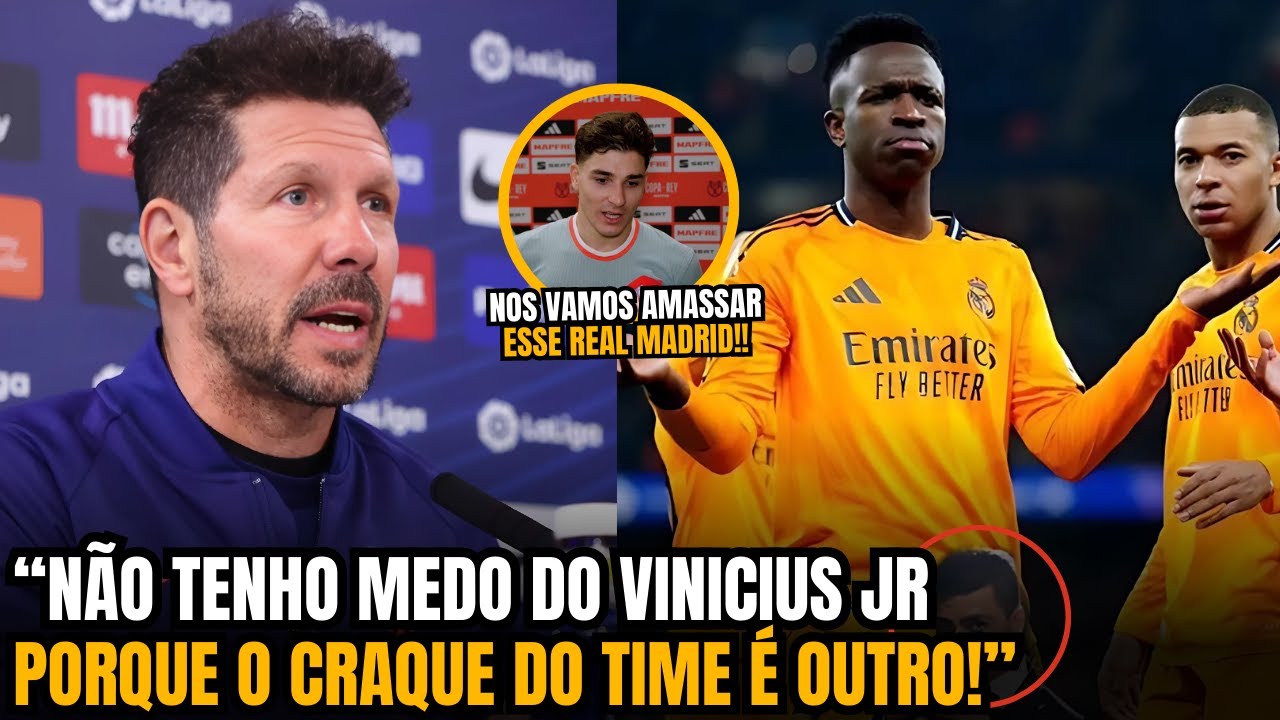 🚨NOSSA! OLHA O QUE OS JOGADORES DO ATLÉTICO DE MADRID FALARAM DE VINI JR QUE DEIXOU TODOS EM CHOQUE!