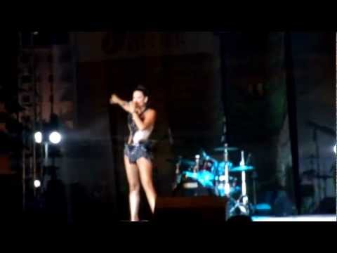 Bleona Qereti -Pass out Live concert in Vlore, Albania