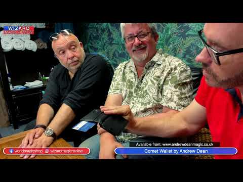The Wizard Magic Review 12/7/23 - Comet Wallet, Total Control, Room 66, The End Book test
