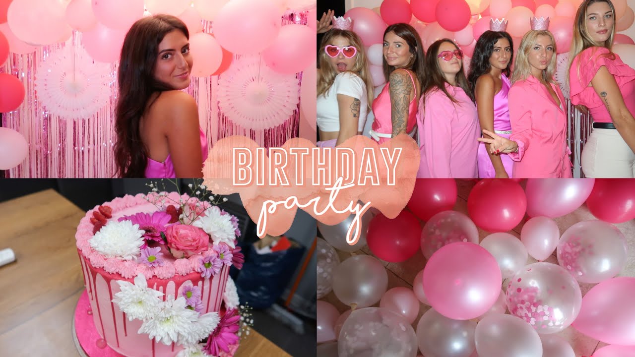 MA FÊTE D'ANNIVERSAIRE | Décoration, Préparatifs, Soirée...