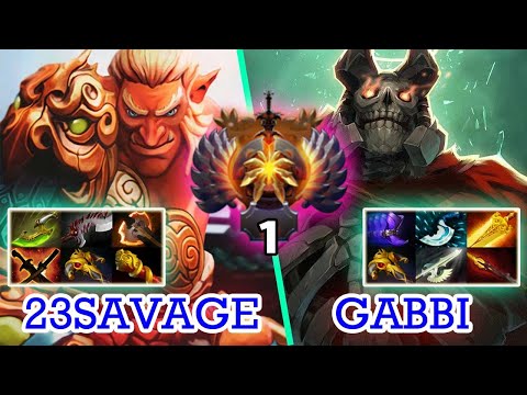 23SAVAGE VS TNC.GABBI - TRY TO STOP TOP 1 MMR SEA DOTA 2