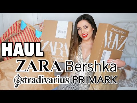 ¡SÚPER HAUL ZARA, STRADIVARIUS, PRIMARK, BERSHKA…! (Vlogmas 11) | AdvientoBstyle