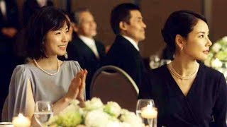 いとこの結婚式に参加した母・吉田羊と娘・松岡茉優／トヨタホーム新CM1