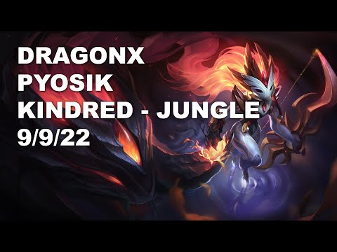 DragonX Pyosik Jungle Kindred vs Karthus - KR Challenger Patch 10.9