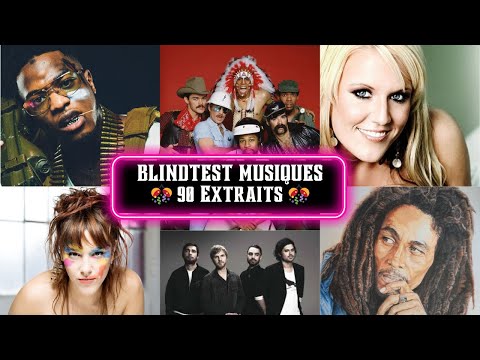 BLINDTEST MUSIQUES - 90 Extraits (1970 à 2025)