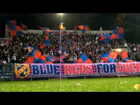 Odra Opole - Raków Częstochowa (04.10.2013) - Doping i oprawa kibiców Odry
