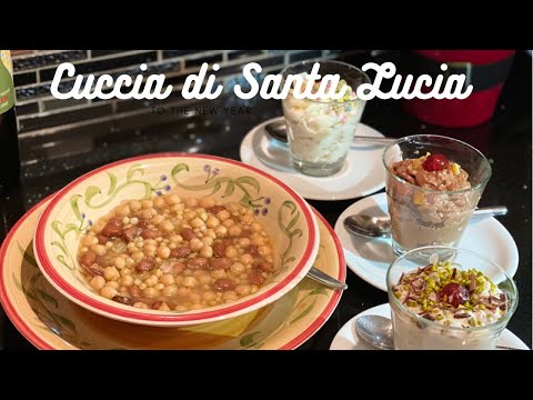 Cuccia di Santa Lucia dolce e salata Ricetta della Tradizione Siciliana