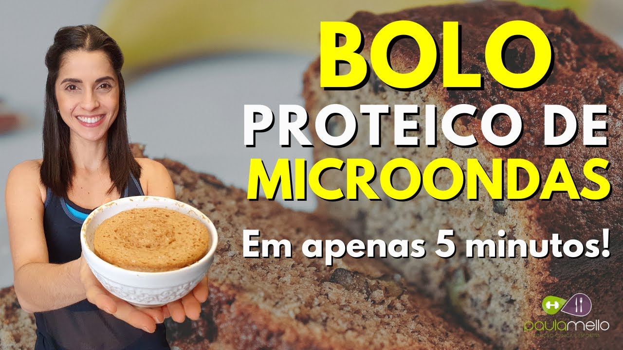 Watch Now Bolo proteico de microondas! Faça em apenas 5 minutos com 3 ingredientes! Bolo proteico de microondas! Faça em apenas 5 minutos com 3 ingredientes!