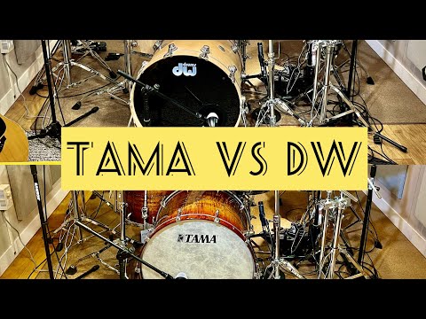 DW Collector Maple Drum VS TAMA Star Bubinga Drum
