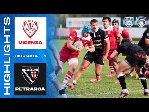 VICENZA - PETRARCA | Matchday 1 | Serie A Elite | Highlights